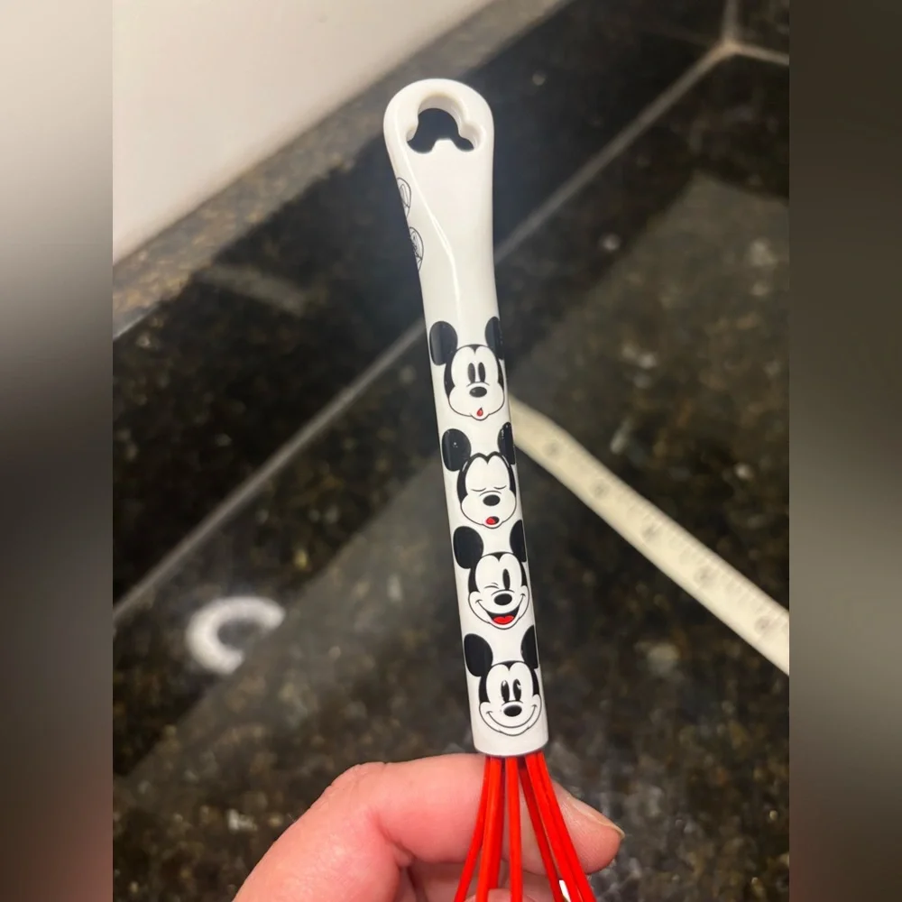 DISNEY 8.5” Mickey Mouse Red Whisk